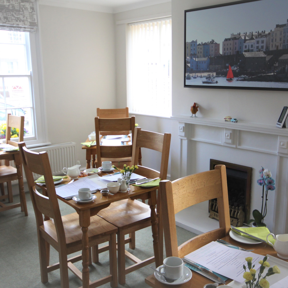 Breakfast at Berwick House B&B, Sidmouth